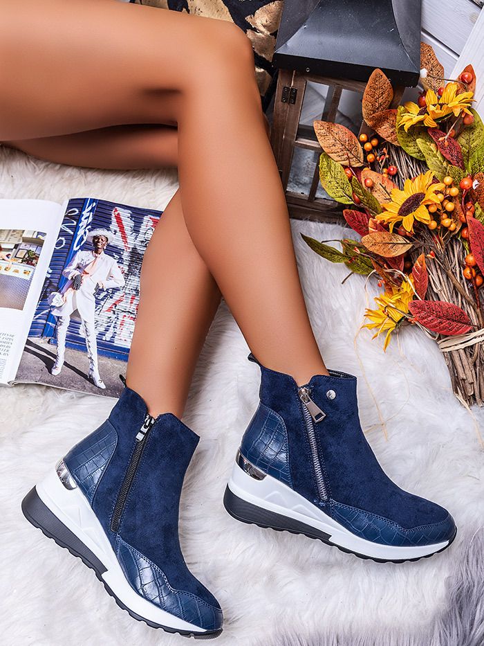 Zipper Chunky Sneakers