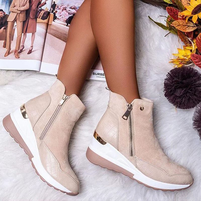 Zipper Chunky Sneakers