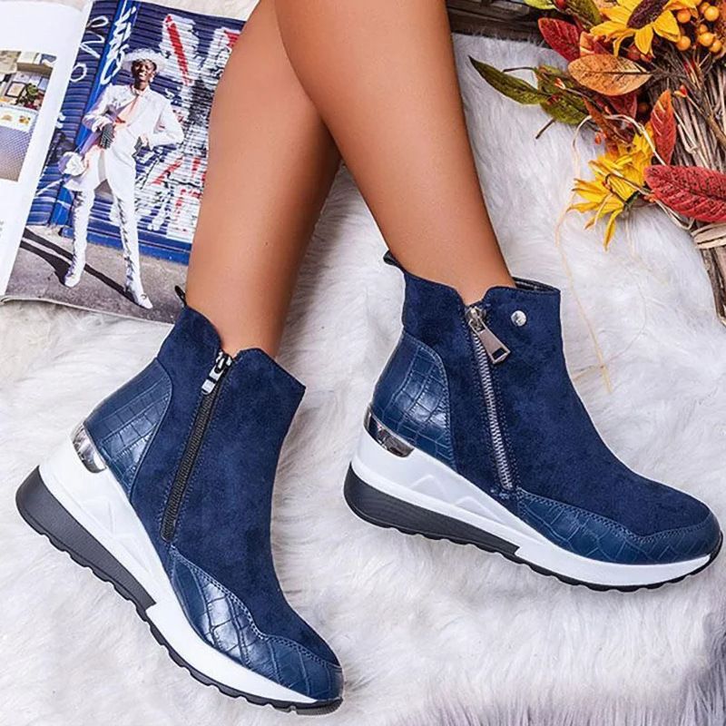 Zipper Chunky Sneakers