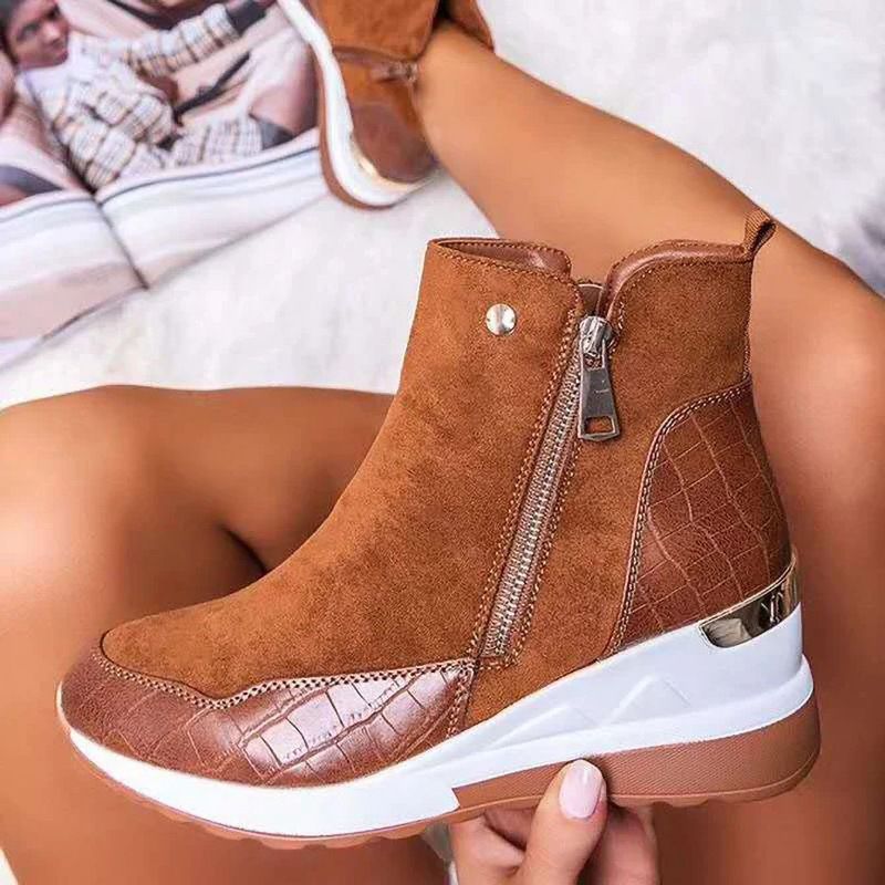 Zipper Chunky Sneakers